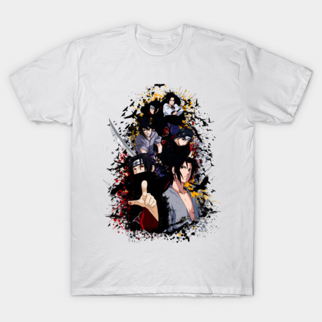 Grunge Sharingan Brothers T-Shirt-TOZ